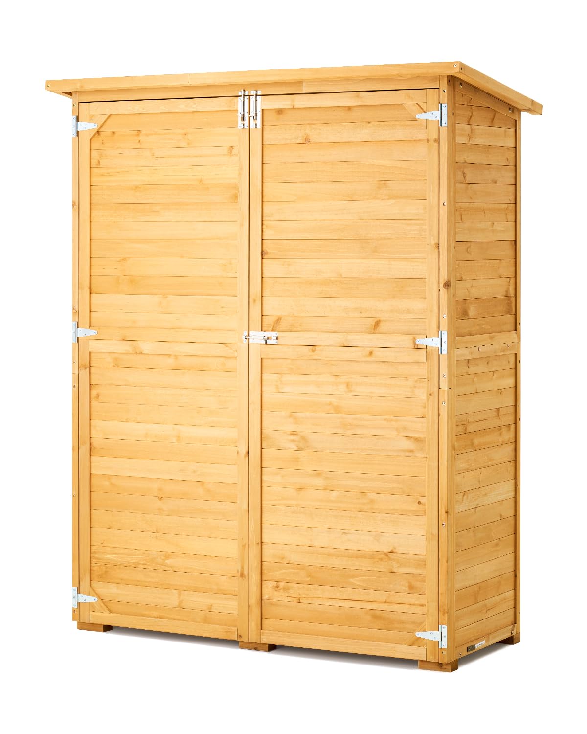 Gardening Tools Of - Large Wooden Outdoor Storage Shed Waterproof