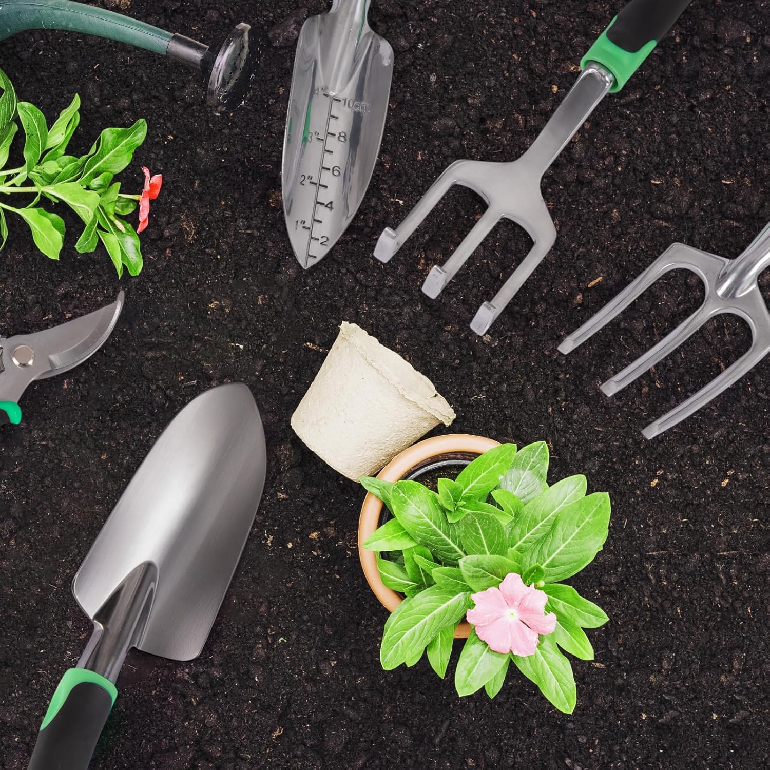 Garden Tool Set, Including 9 S - Gardening Tools Labeled recensie en prijs