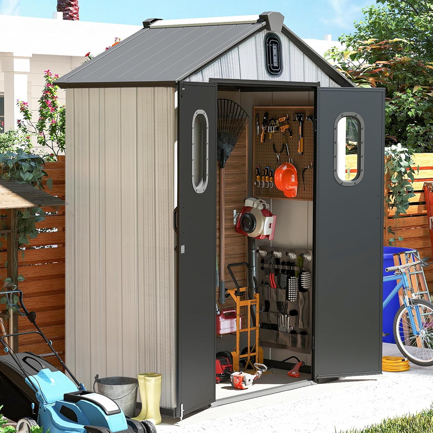 5x3 FT Resin Storage Shed All  - Gardening Tools Of recensie en prijs