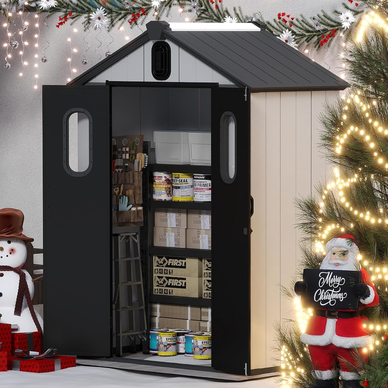 5x3 FT Resin Storage Shed All  - Gardening Tools Of recensie en prijs