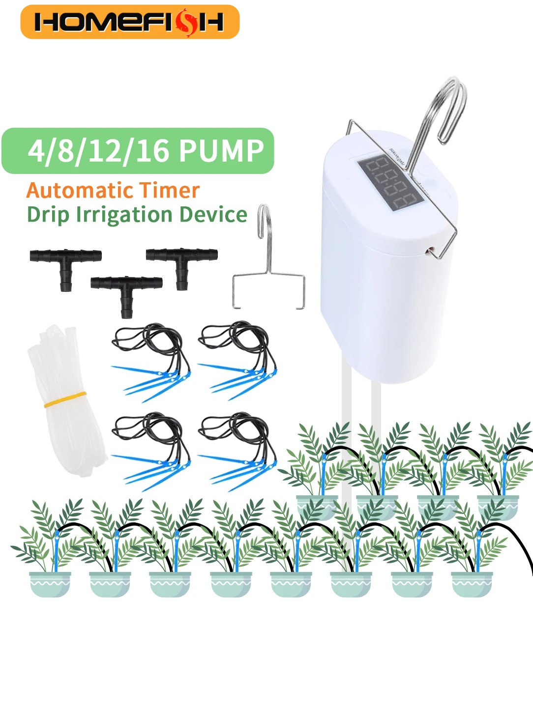 HOMEFISH Automatic Plant Flowe - Gardening Tools For Beginners recensie en prijs