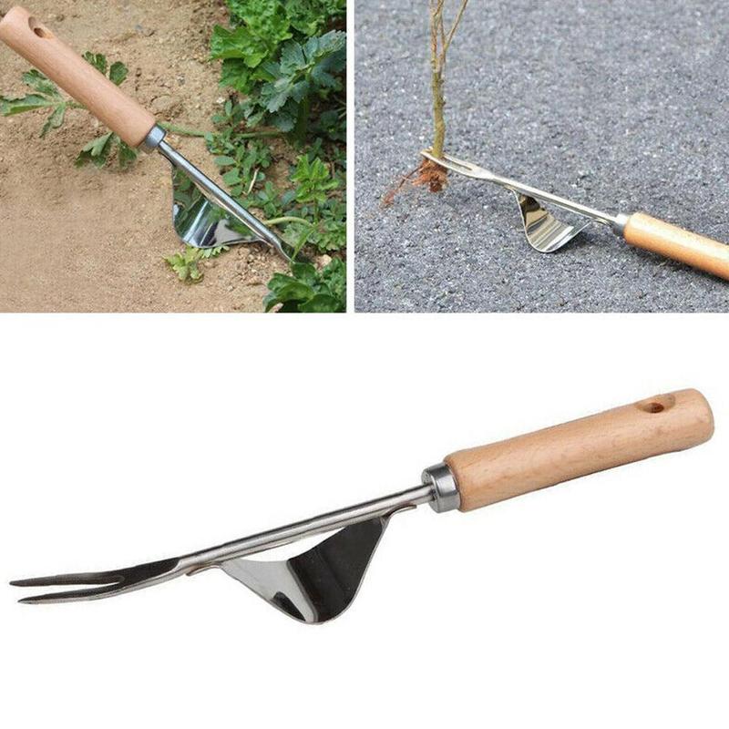 Steel Root Extractor Wooden Ha - Gardening Tools To Remove Grass recensie en prijs
