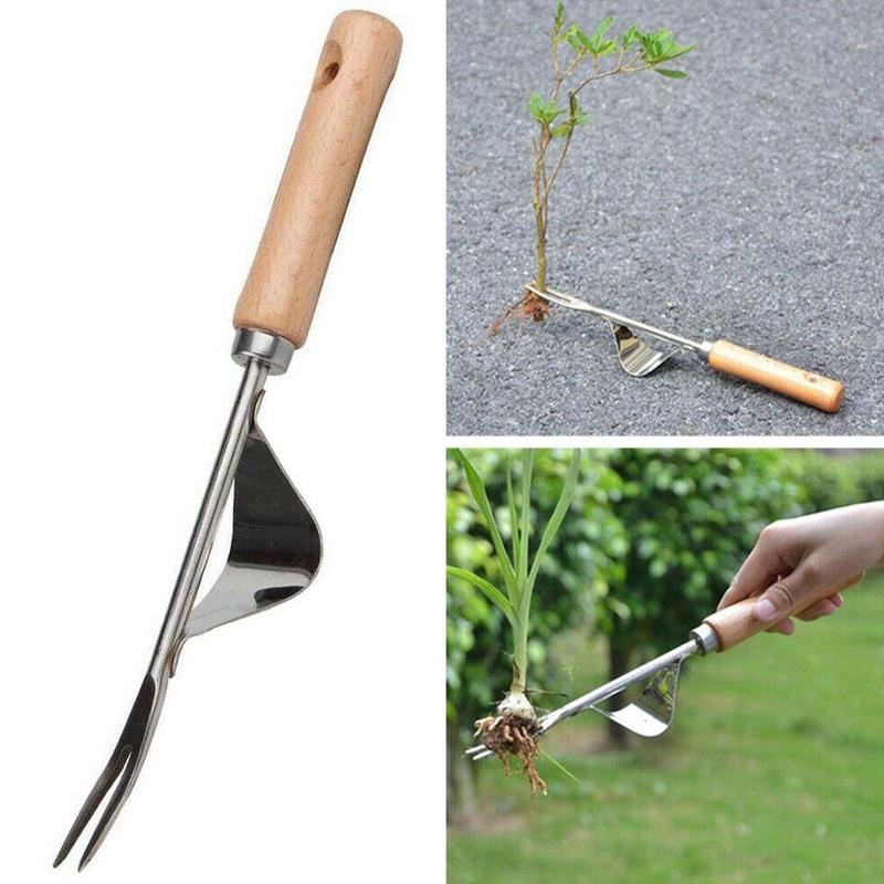 Steel Root Extractor Wooden Ha - Gardening Tools To Remove Grass recensie en prijs
