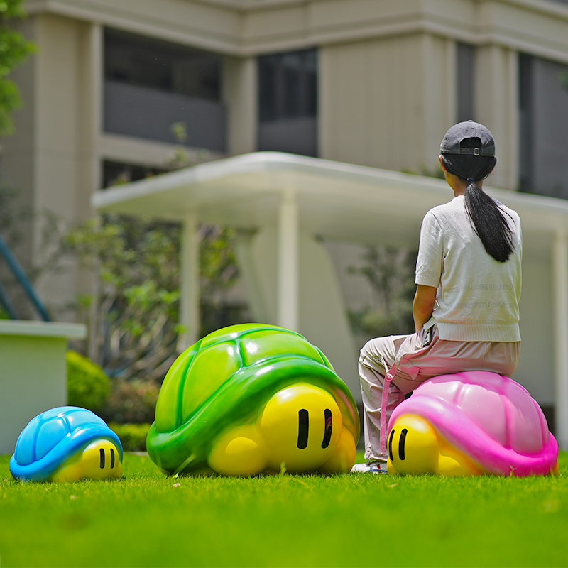 Cartoon turtle fiberglass scul - Gardening Tools Cartoon recensie en prijs