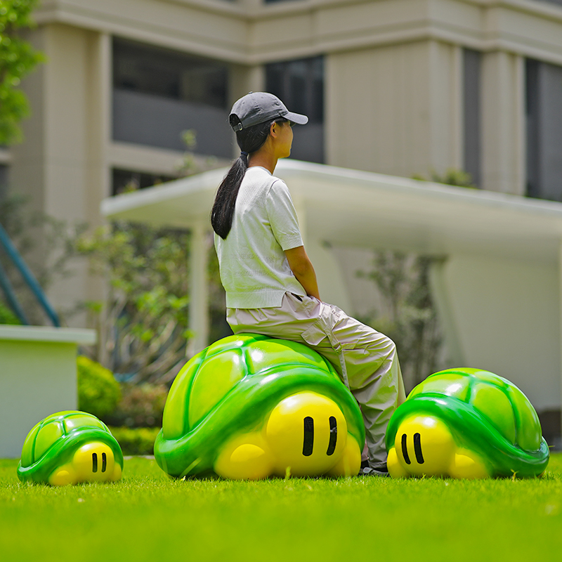 Cartoon turtle fiberglass scul - Gardening Tools Cartoon recensie en prijs