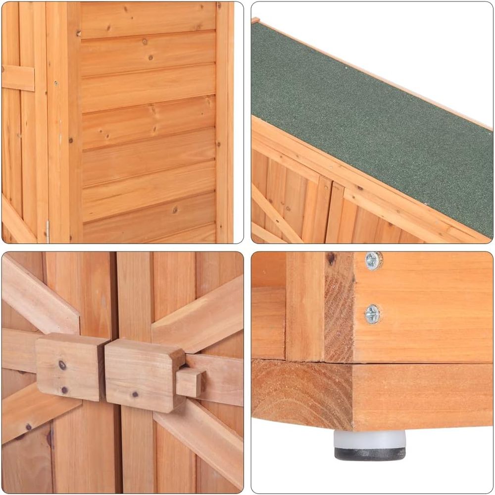 Extra Large Outdoor Wooden Sto - Gardening Tools Of recensie en prijs