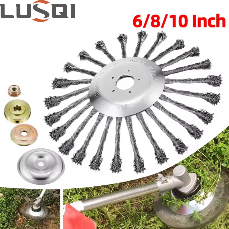LUSQI 6/8/10 Inch Steel Wire W - Gardening Tools To Remove Grass recensie en prijs