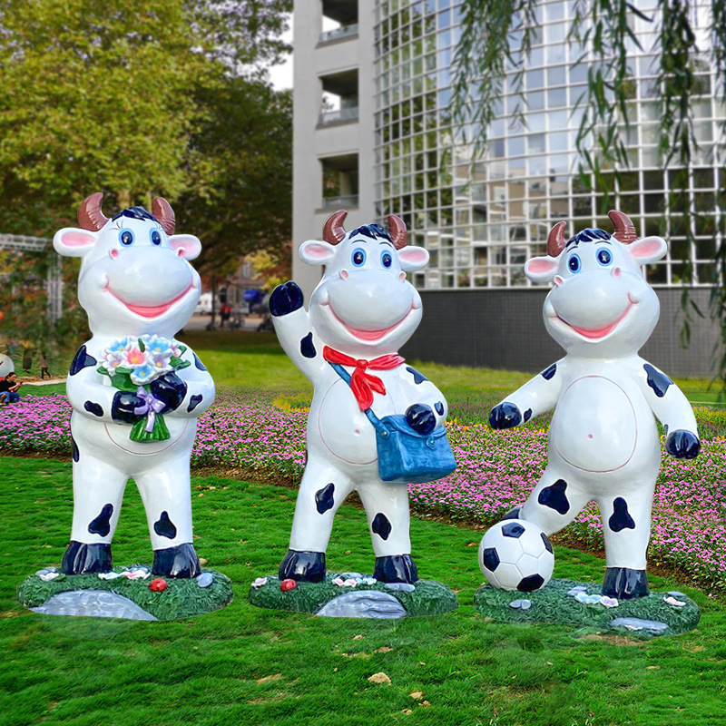 Outdoor, cartoon, cow sculptur - Gardening Tools Cartoon recensie en prijs