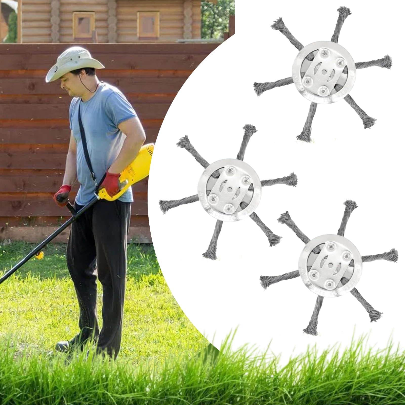 Wear Resistant Weed Brush Head - Gardening Tools To Remove Grass recensie en prijs
