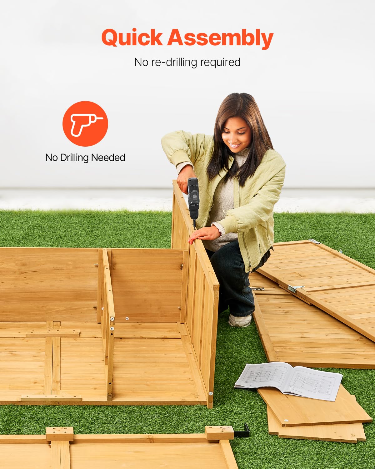 Large Wooden Outdoor Storage S - Gardening Tools Of recensie en prijs