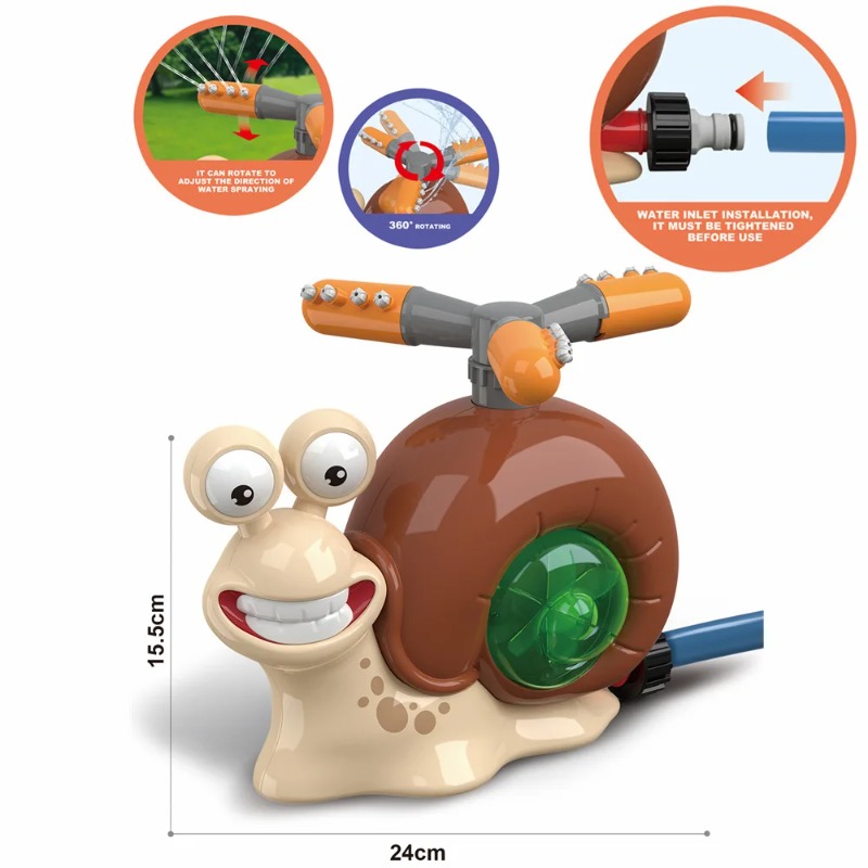 Water Spray Outdoor Toy Snail  - Gardening Tools Cartoon recensie en prijs