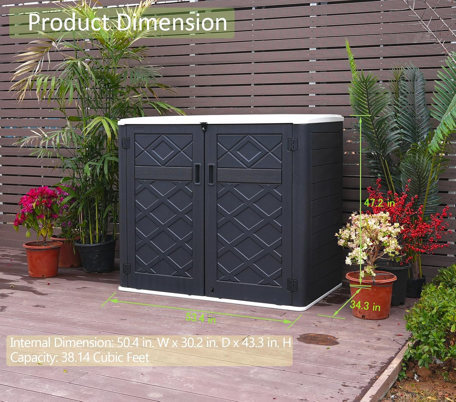 Weather-Resistant Horizontal O - Gardening Tools Of recensie en prijs
