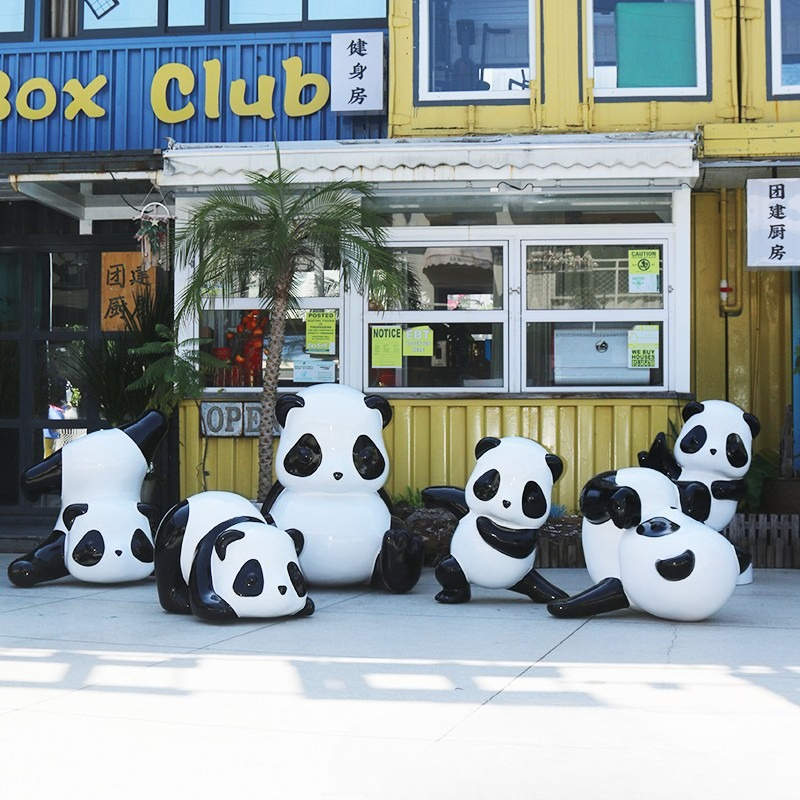 Simulation panda sculpture orn - Gardening Tools Cartoon recensie en prijs