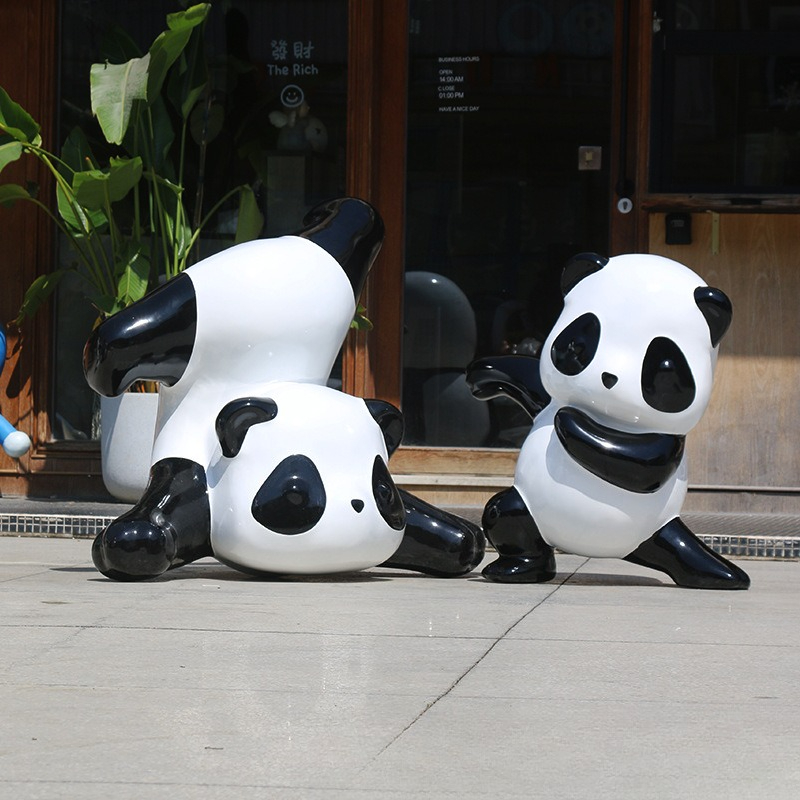 Simulation panda sculpture orn - Gardening Tools Cartoon recensie en prijs