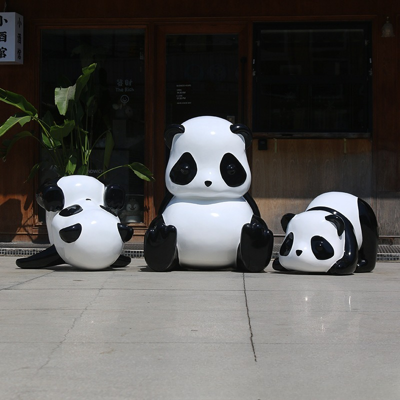 Simulation panda sculpture orn - Gardening Tools Cartoon recensie en prijs