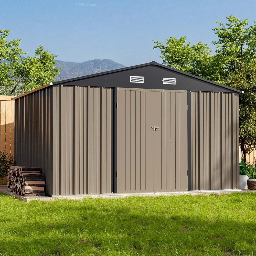 10x8ft Outdoor Storage Shed -  - Gardening Tools Of recensie en prijs