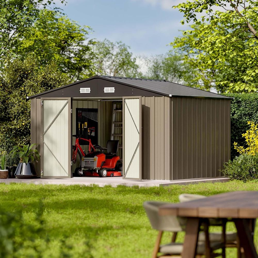 10x8ft Outdoor Storage Shed -  - Gardening Tools Of recensie en prijs