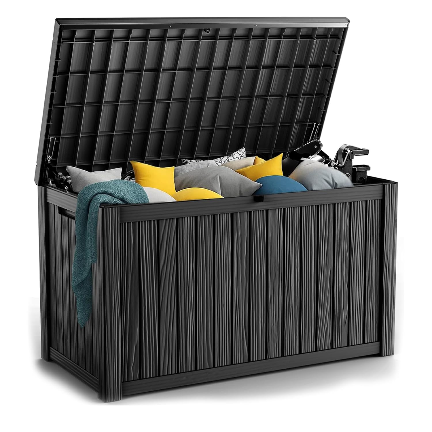 180Gal Lockable Resin Deck Box - Gardening Tools Of recensie en prijs